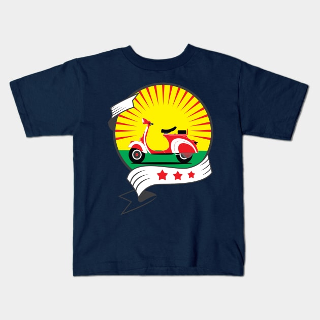 vintage Kids T-Shirt by joeblack88